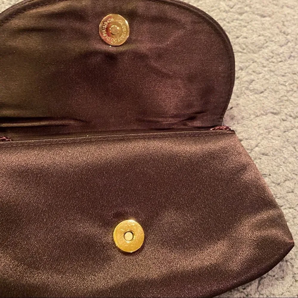 La Regale Brown Evening Bag
